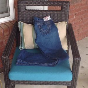 True Religion Dark Wash Jeans Size 27/28